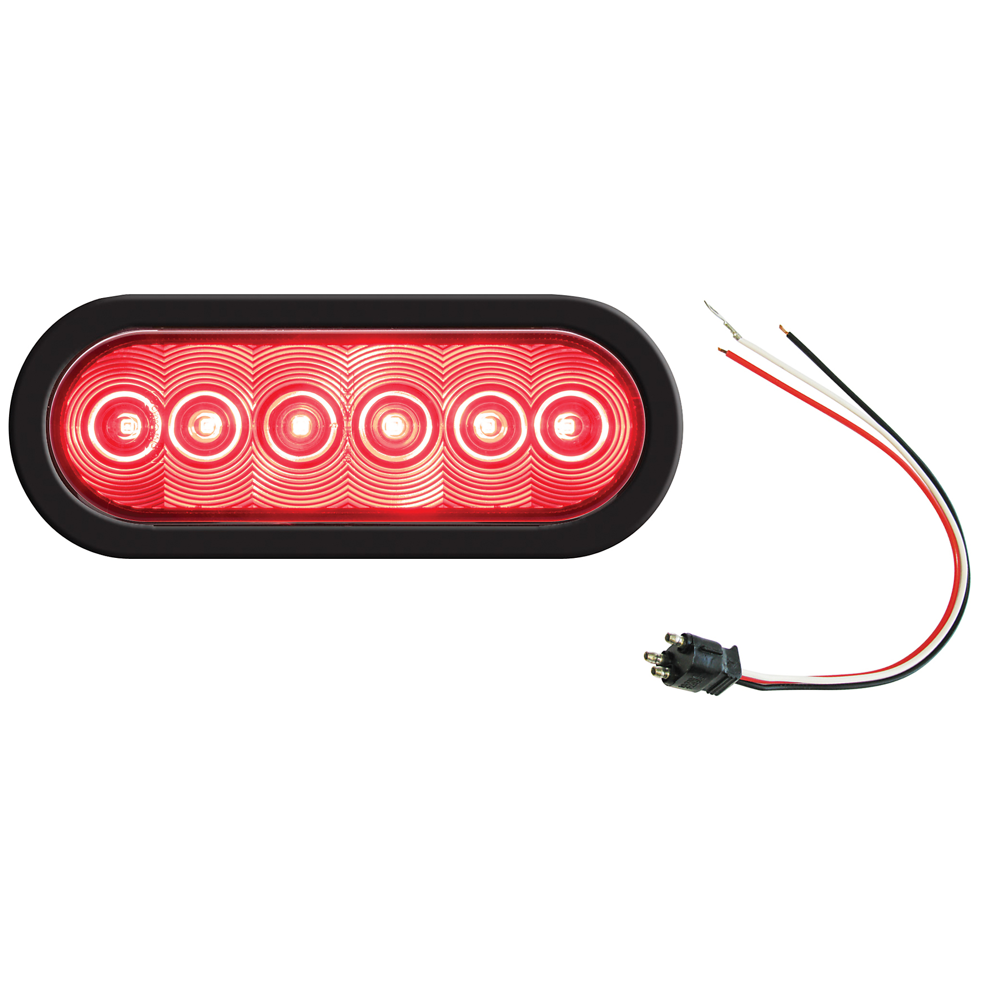 6-LED 6" RED STOP/TURN/TAIL LIGHT KIT